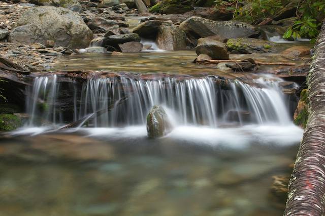 Alum Cave Trail Waterfall
