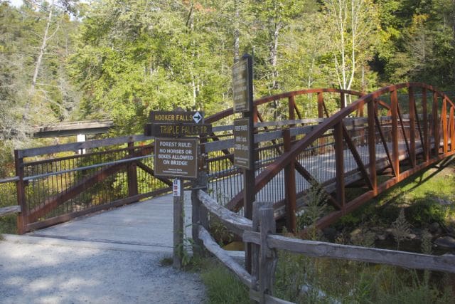 Triple Falls Trail Bridge