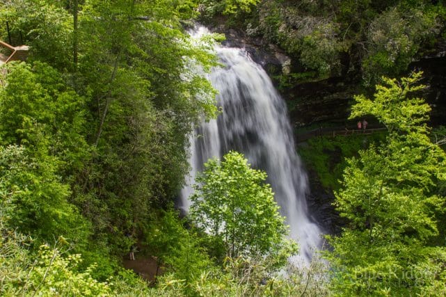 Dry Falls NC Observation Deck