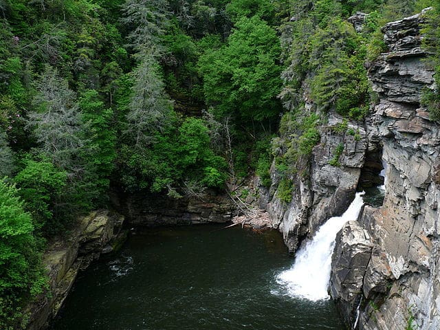 Linville Falls NC Base Overlook