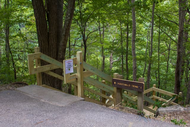 Whitewater Falls NC Stairs
