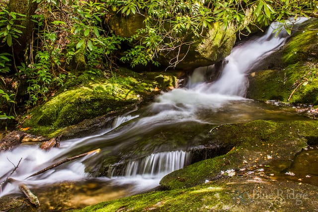 Unamed Falls at Cat Gap Trail