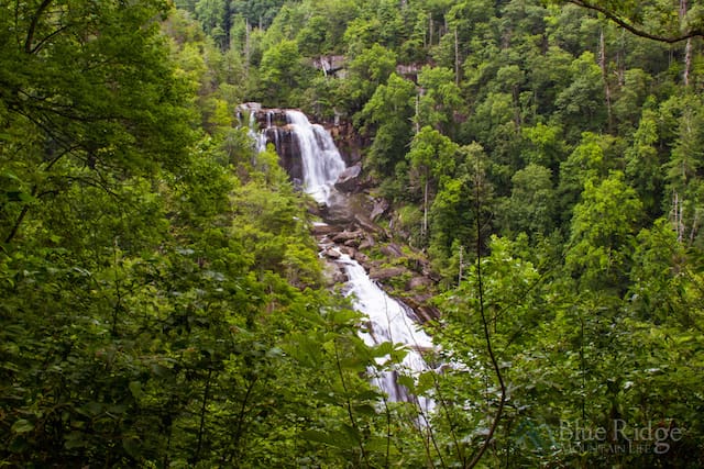 Whitewater Falls NC First View