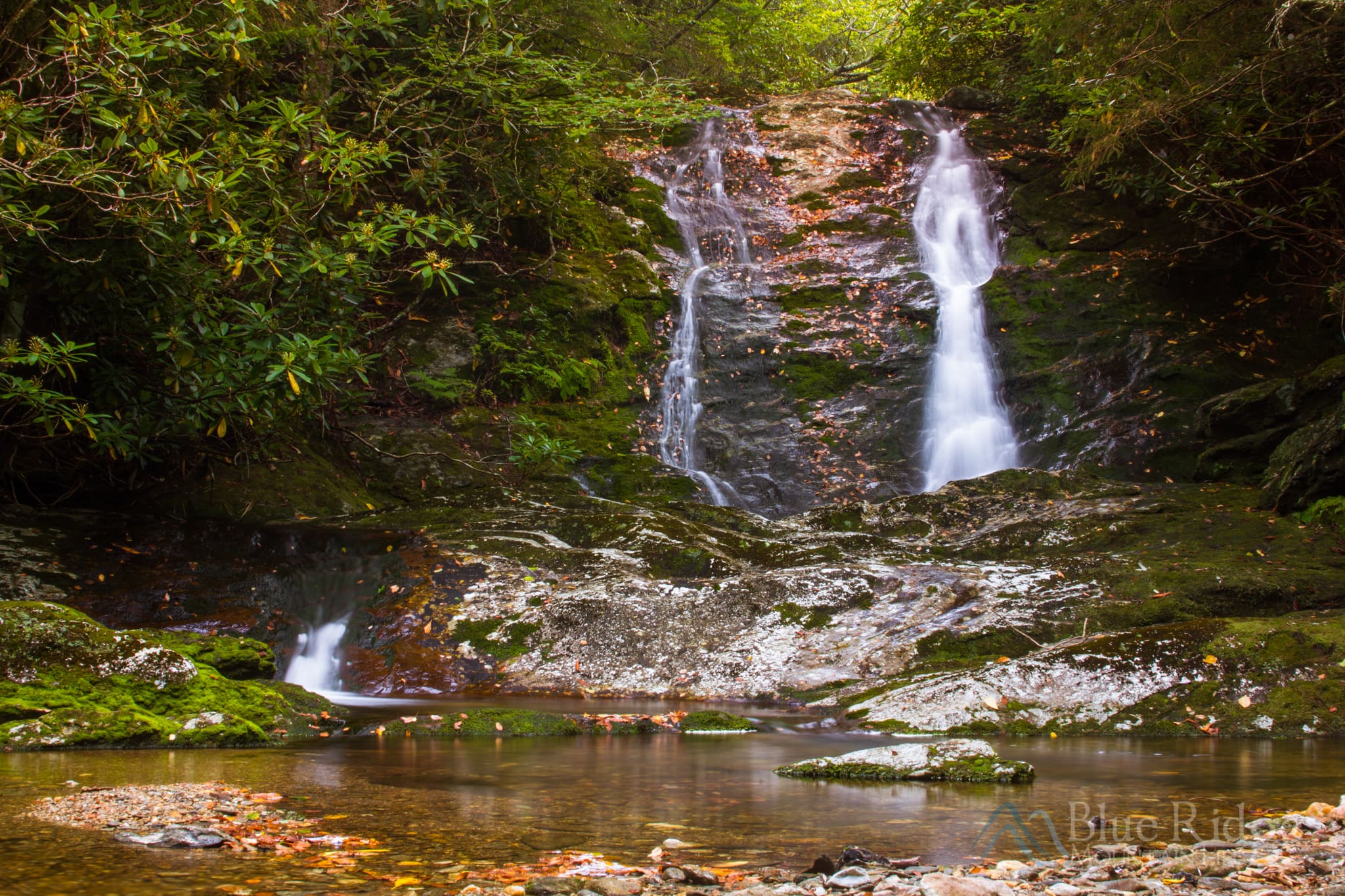 Lower Bubbling Spring Branch Falls Lower Bubbling Spring Branch Falls