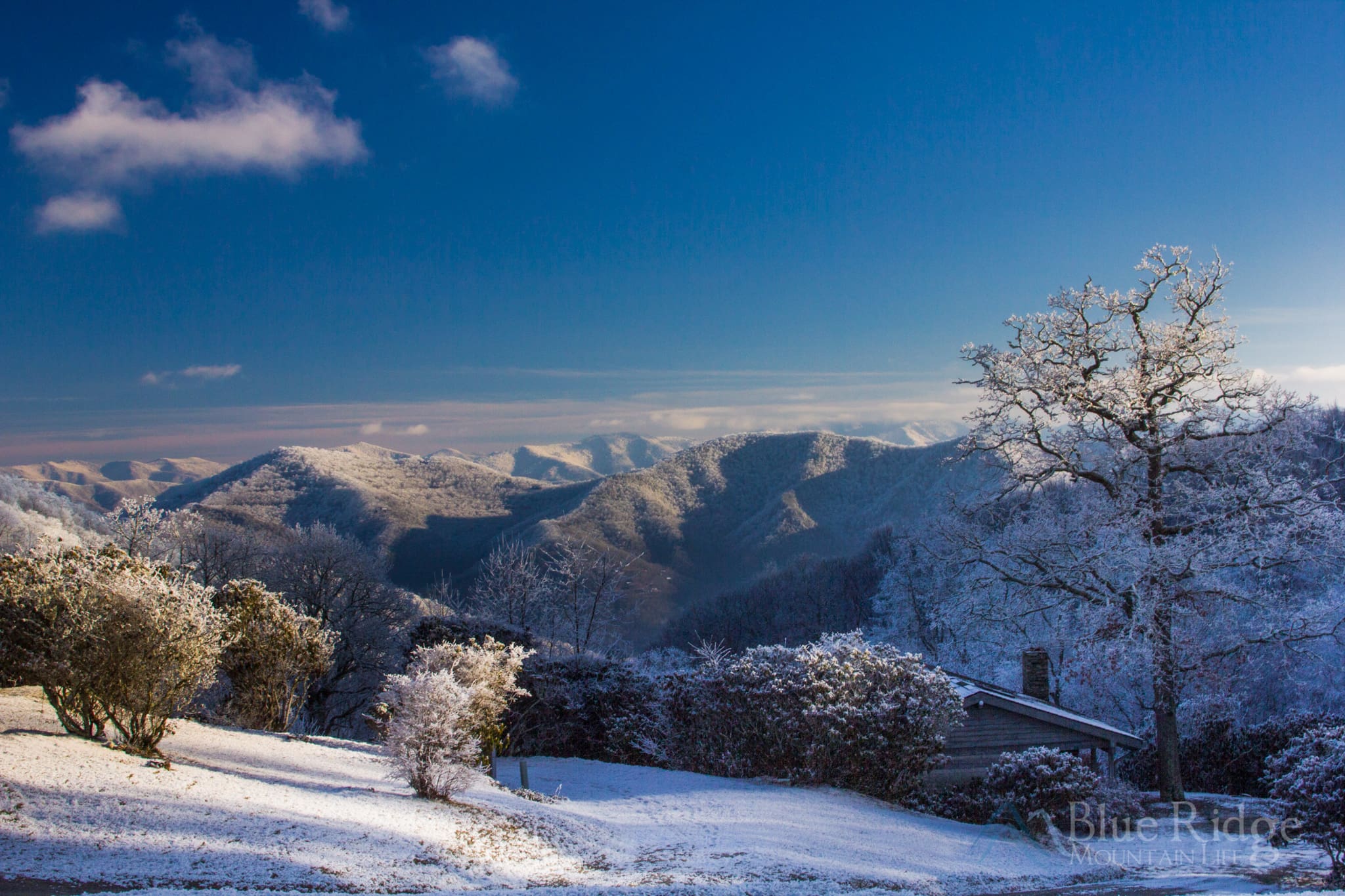 Winter Blue Ridge Mountains Winter Blue Ridge Mountains
