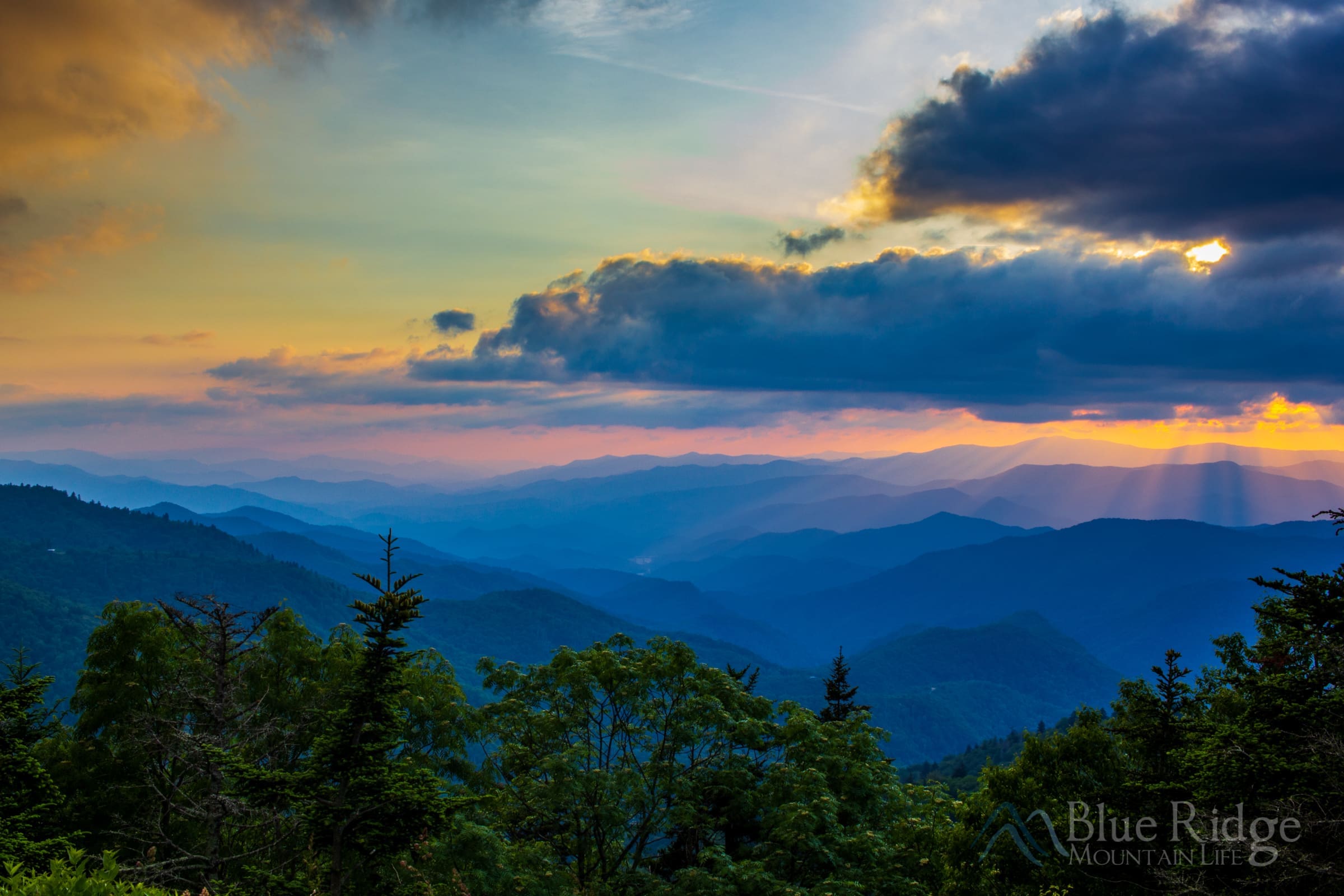 Waterrock Knob Blue Ridge Parkway Waterrock Knob Blue Ridge Parkway