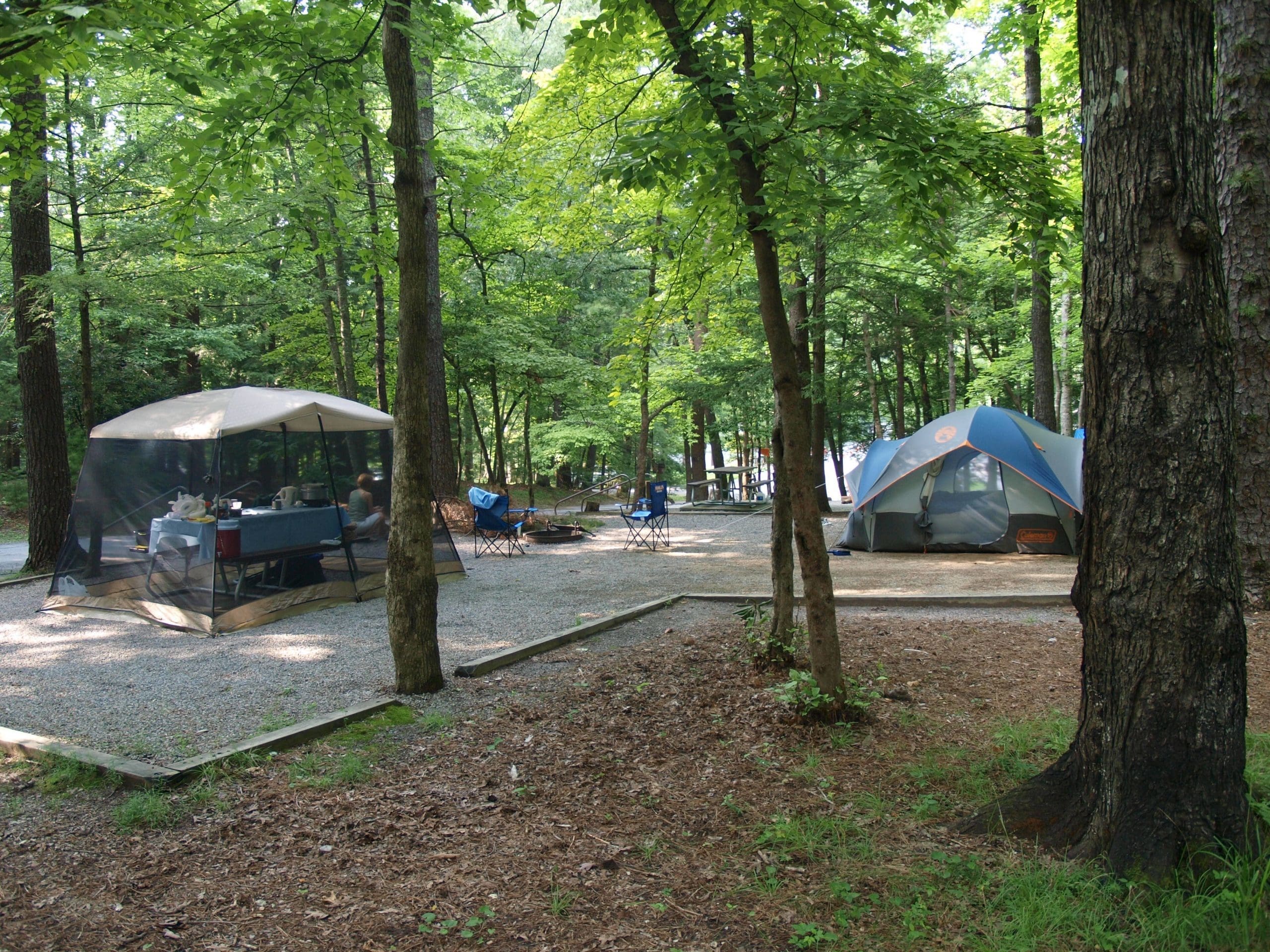 Campsite at Cades Cove