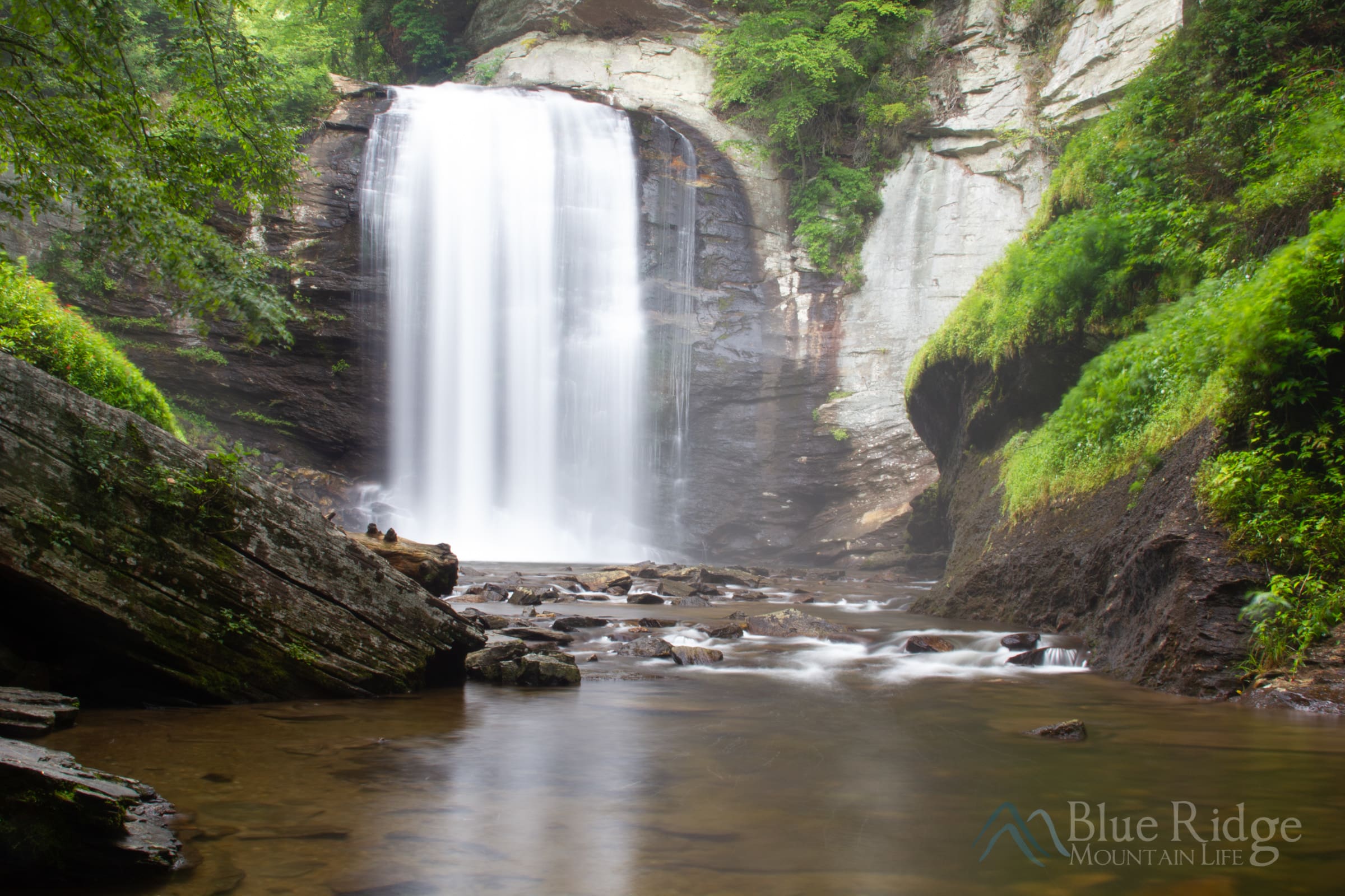 Looking Glass Falls Looking Glass Falls