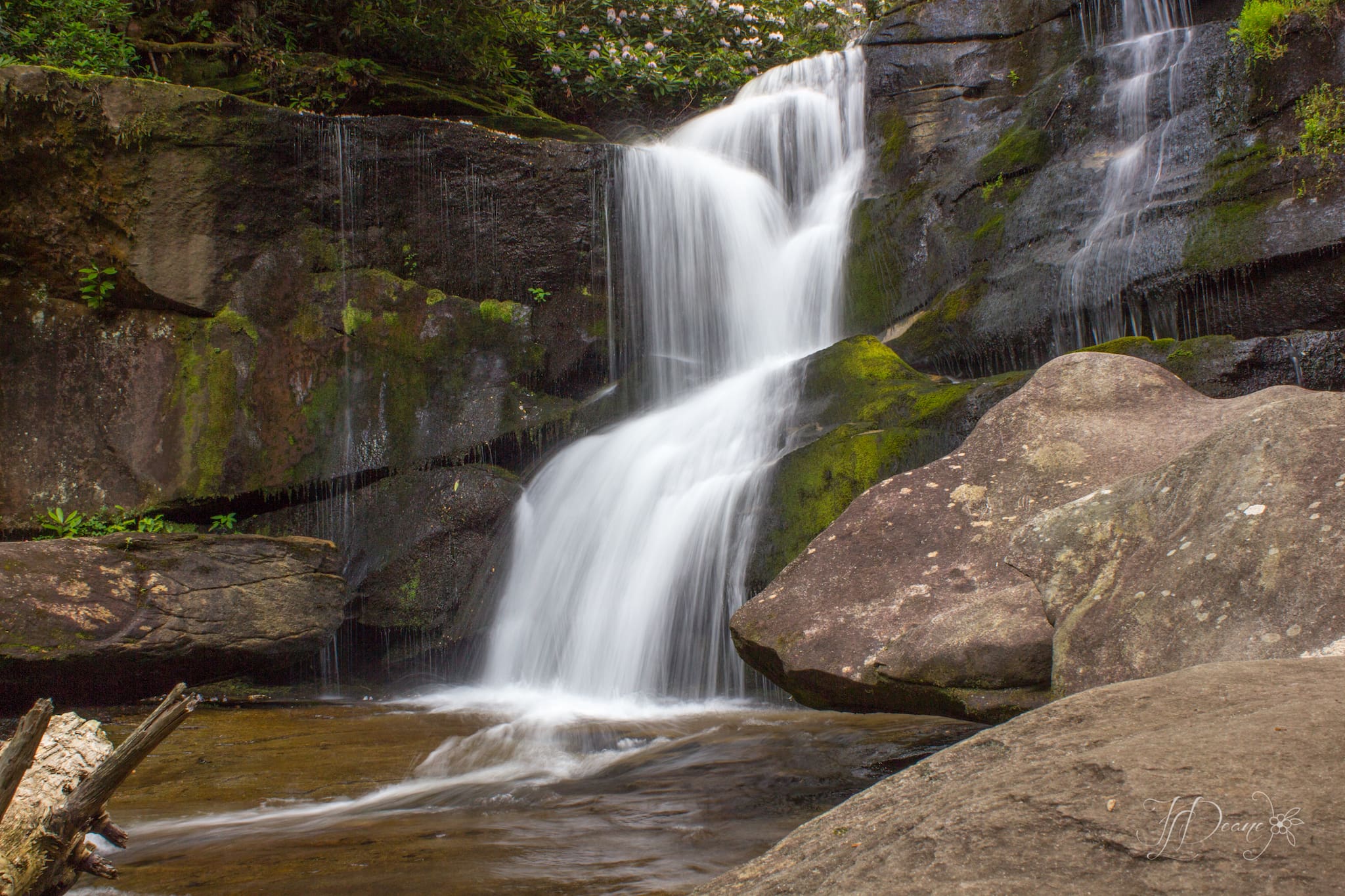 Cedar Rock Falls NC Cedar Rock Falls NC