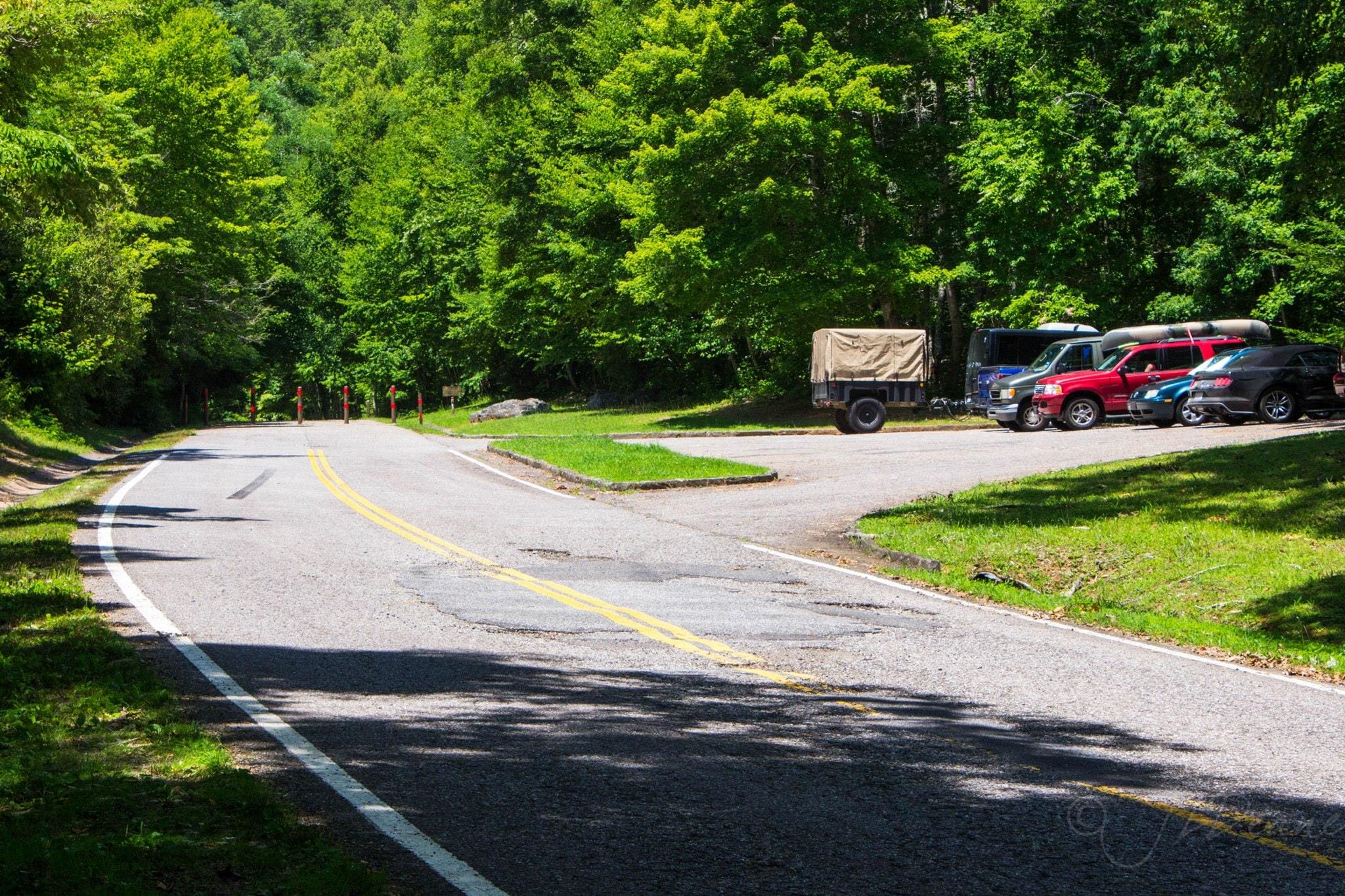 Road to Nowhere Parking Area Road to Nowhere Parking Area
