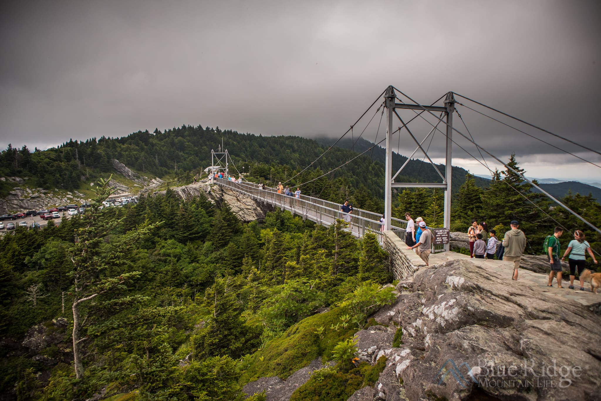 Grandfather Mountain Mile High Swinging Bridge
