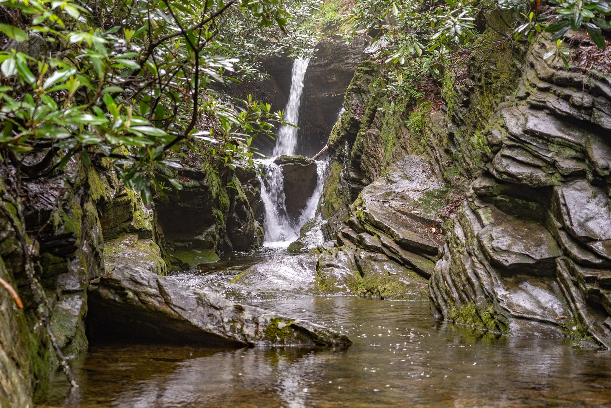 Duggers Creek Falls NC Duggers Creek Falls NC