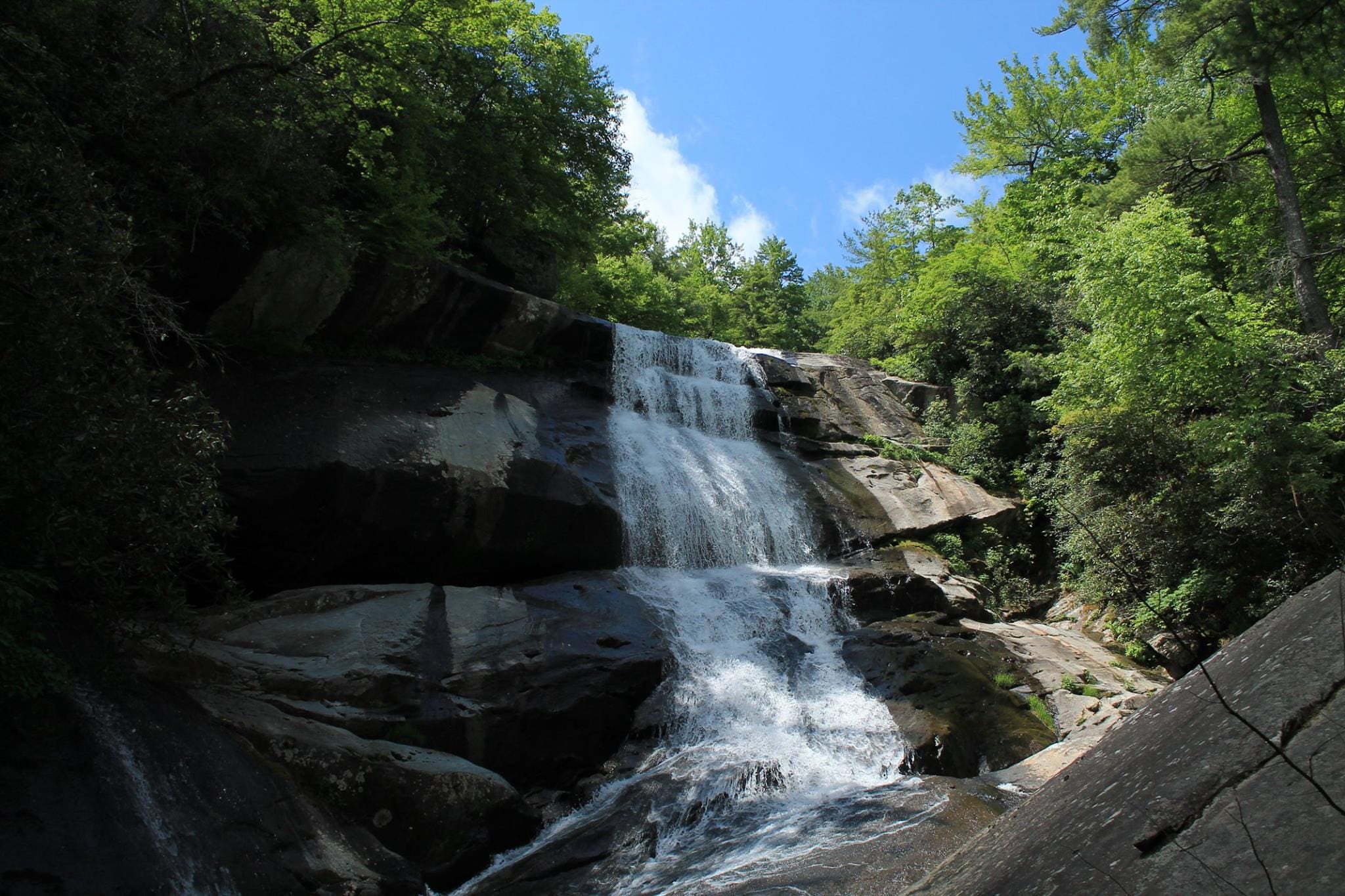 Upper Creek Falls NC Upper Creek Falls NC