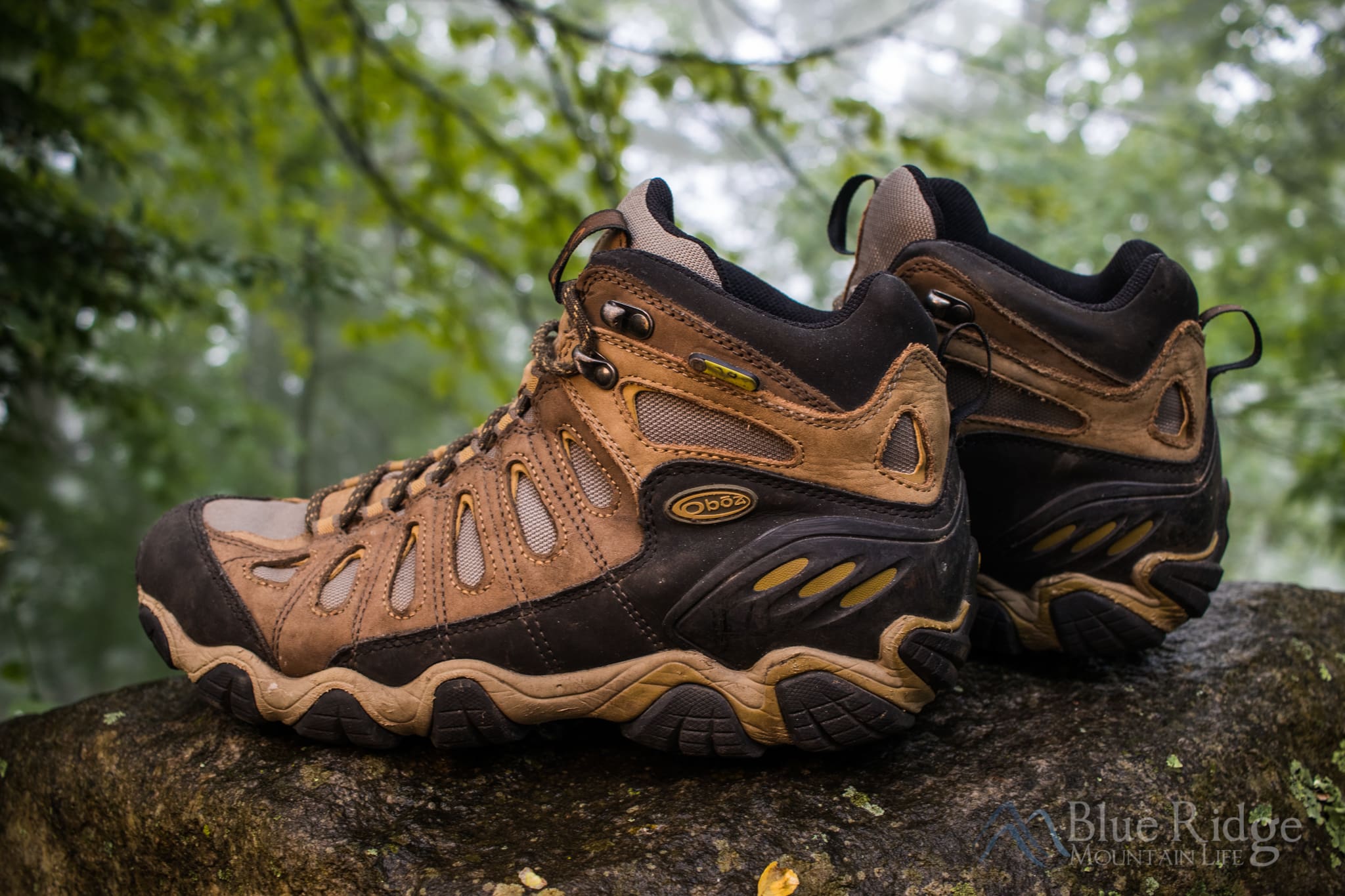 Oboz Hiking Boots from the side