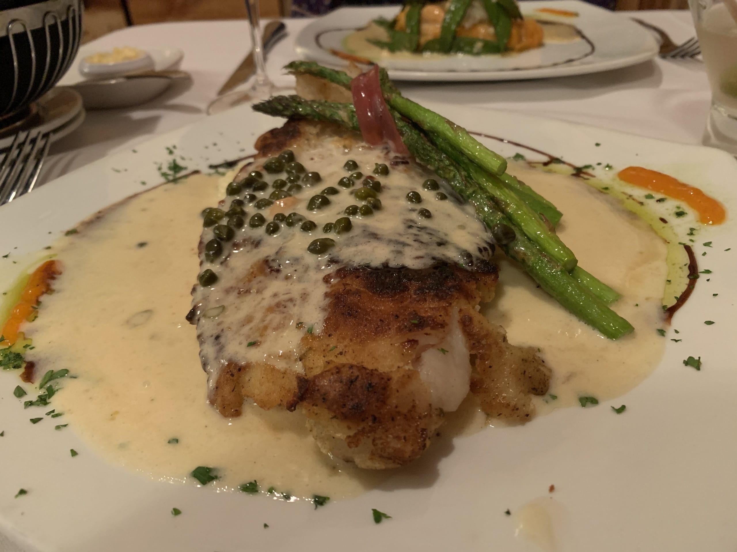 The Chef's Table - Grouper Piccata The Chef's Table - Grouper Piccata