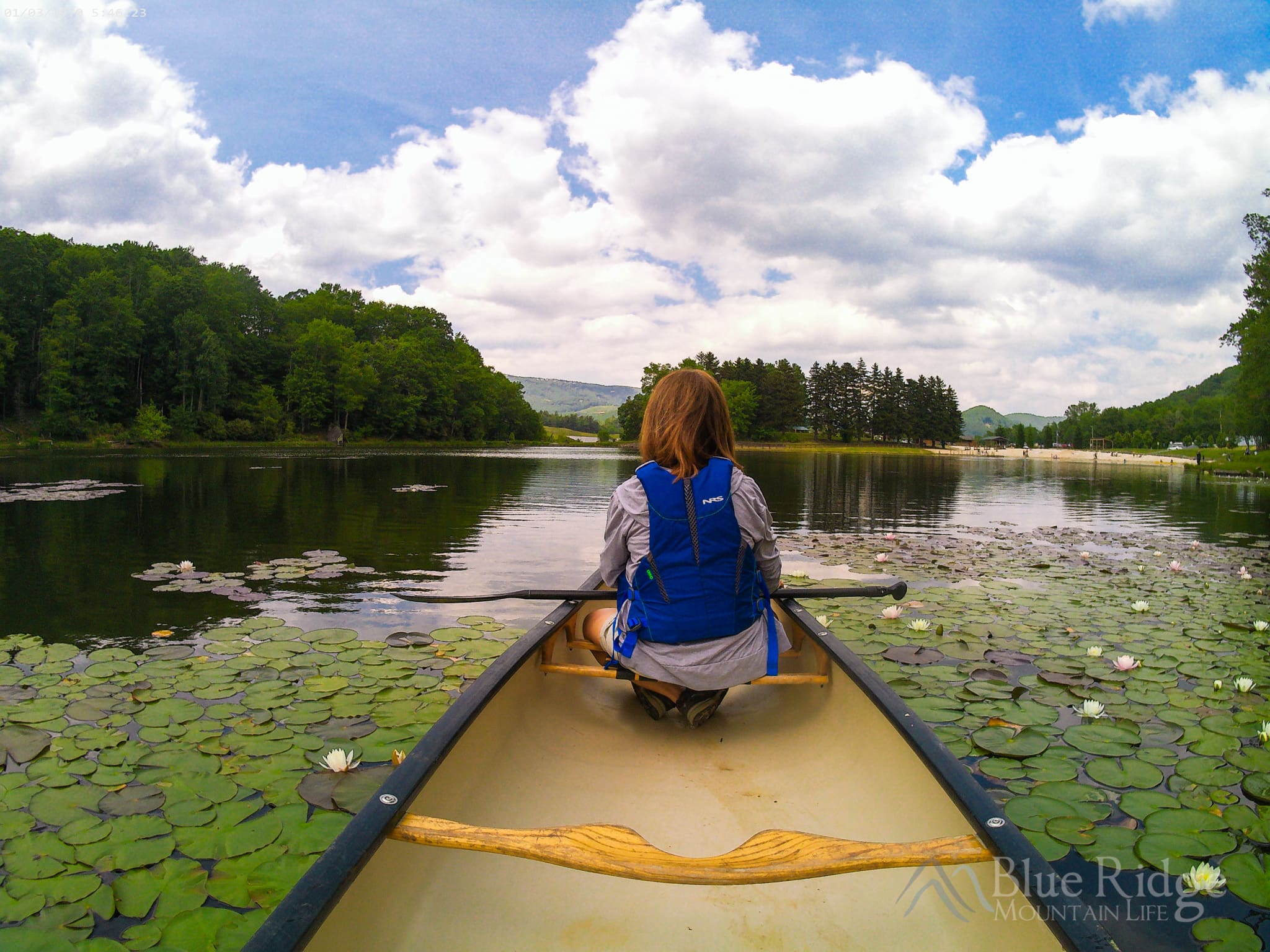 Canoeing at Wildcat Lake Banner Elk NC Canoeing at Wildcat Lake Banner Elk NC