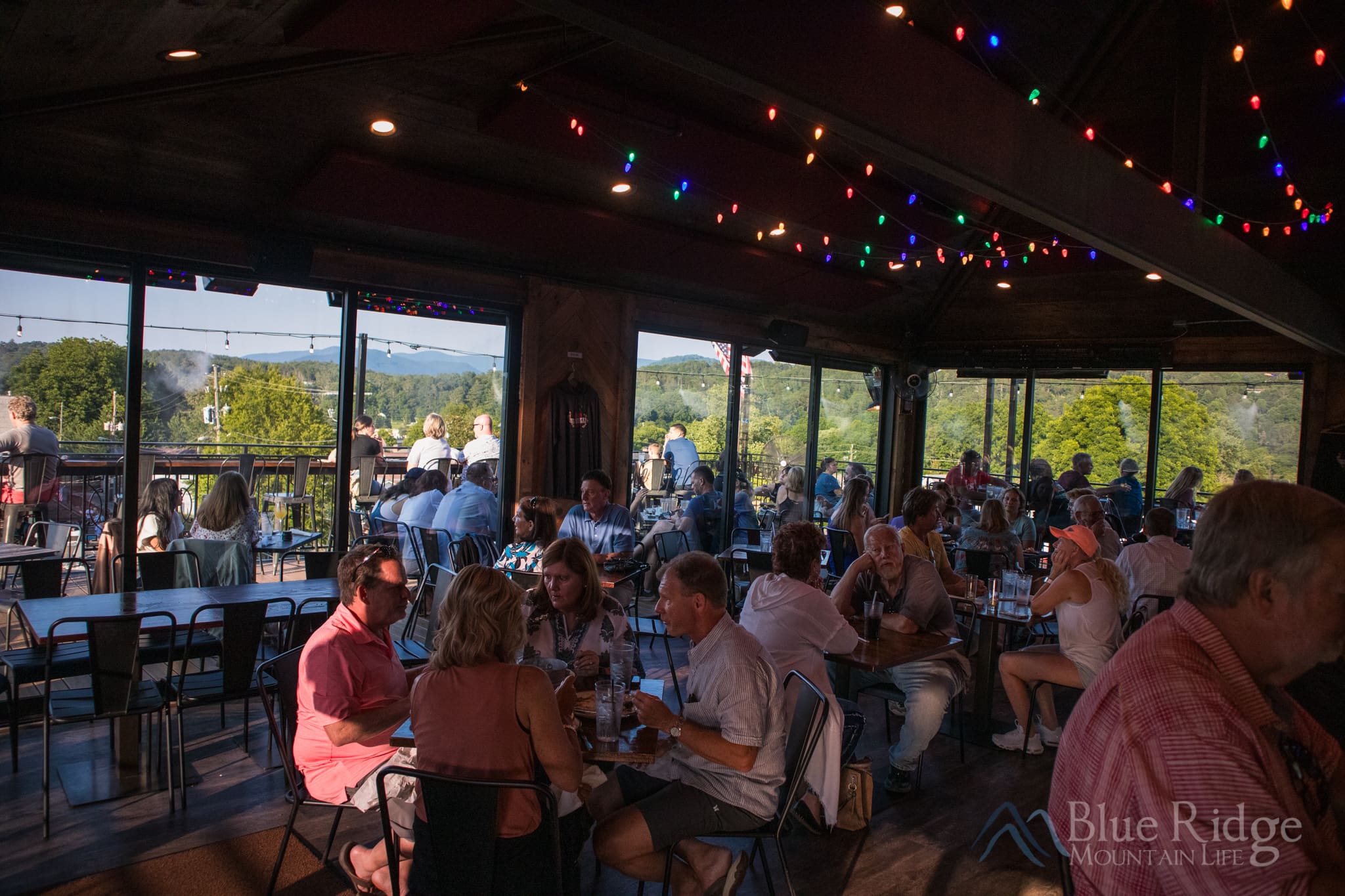 The Roof Ellijay GA The Roof Ellijay GA - Inside dining area and bar