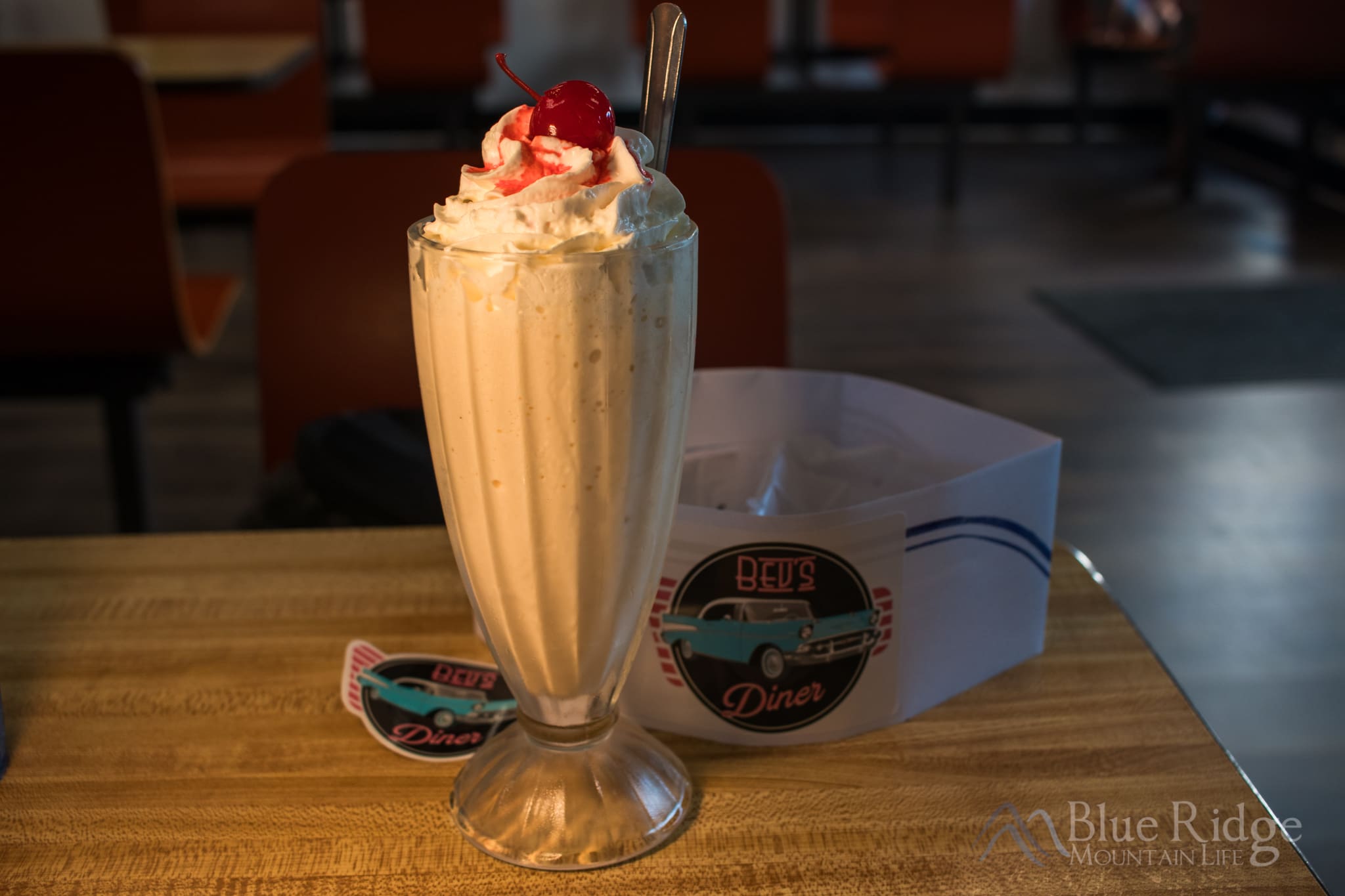 Bev's Diner Butterscotch Milkshake Bev's Diner Butterscotch Milkshake