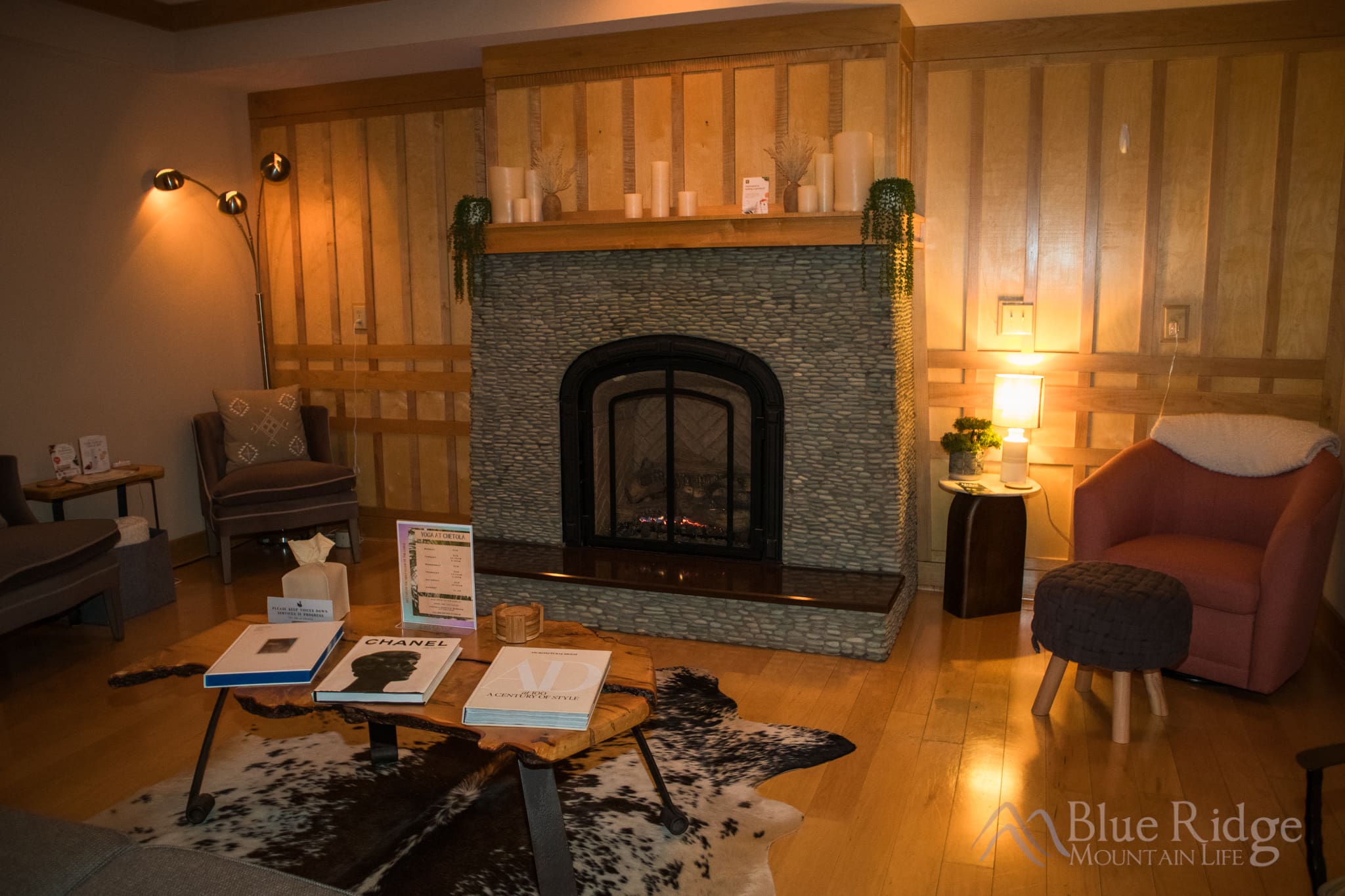 Chetola Resort Spa Relaxation room at the Chetola spa