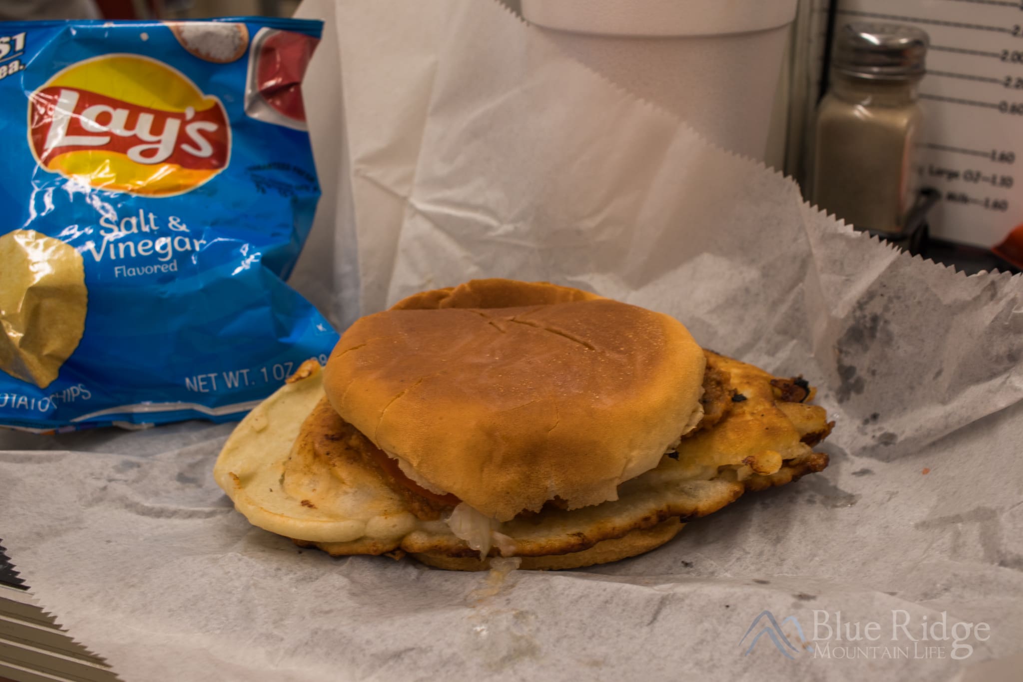 Famous Pork Chop Sandwich at Snappy Lunch Famous Pork Chop Sandwich at Snappy Lunc