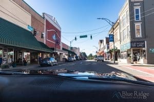 Squad Car Tour in Downtown Mount Airy NC