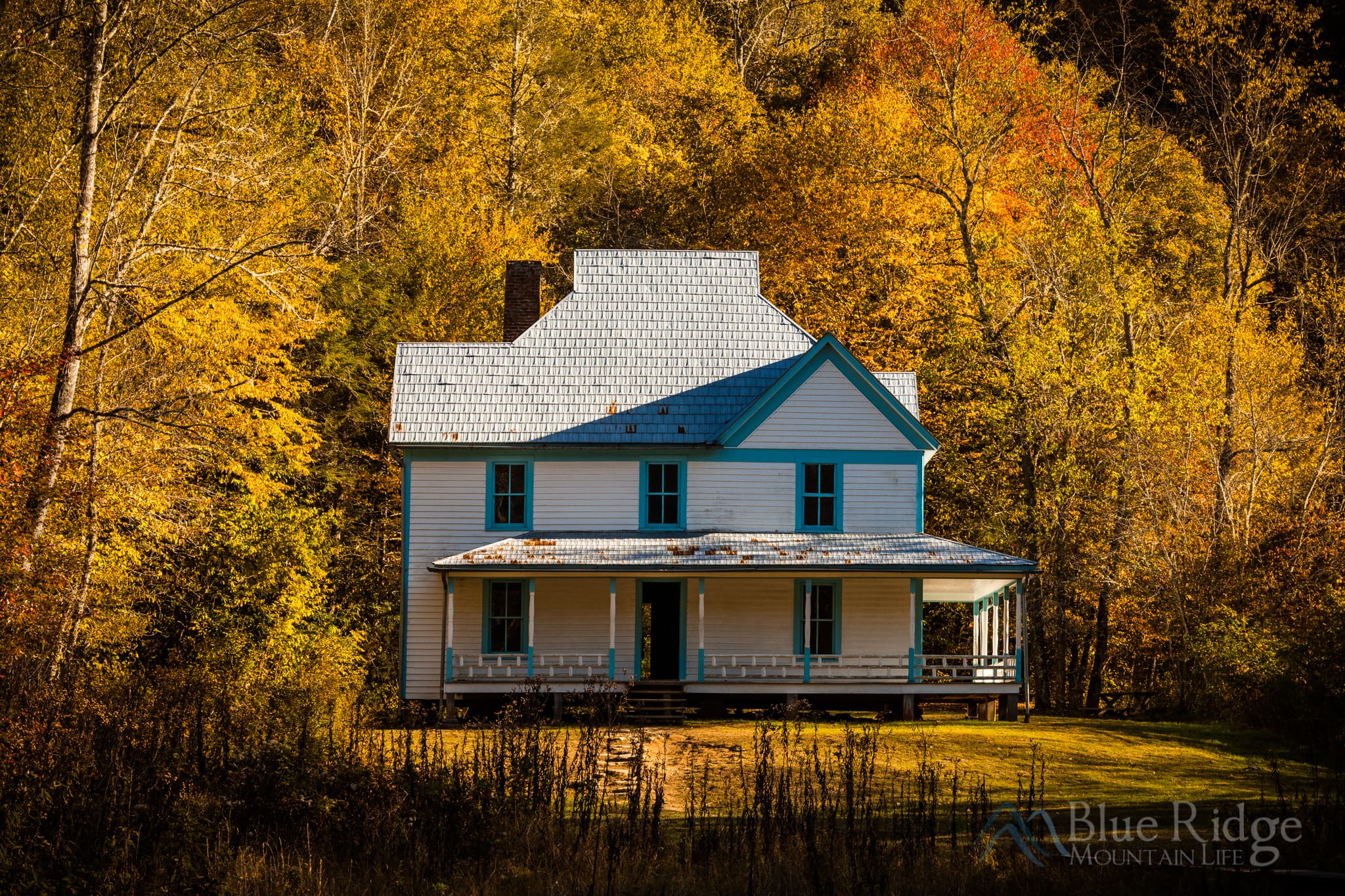 Fall Colors in Cataloochee Valley Fall Colors in Cataloochee Valley