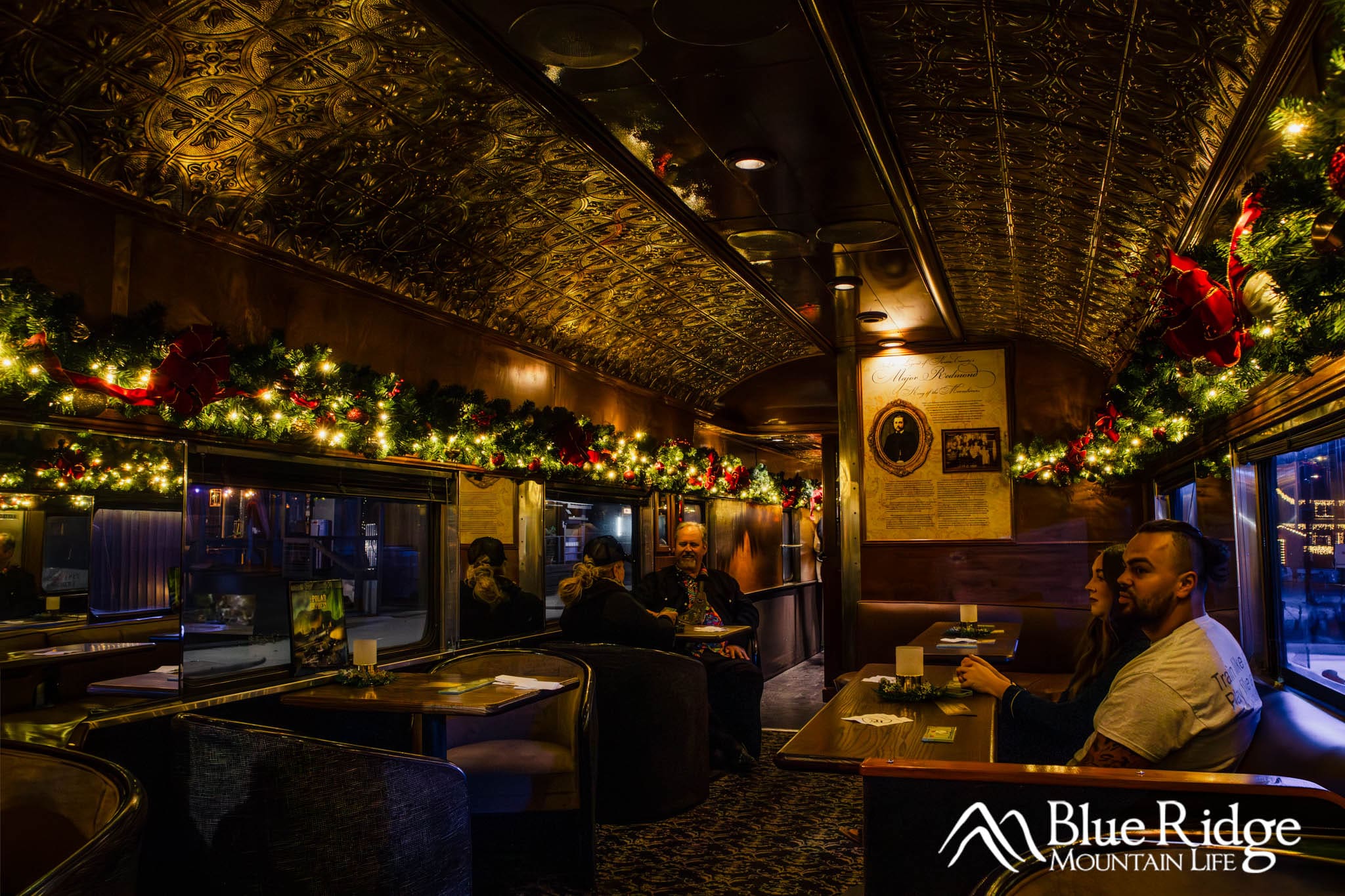 First Class Car on the Polar Express First Class Car on the Polar Express
