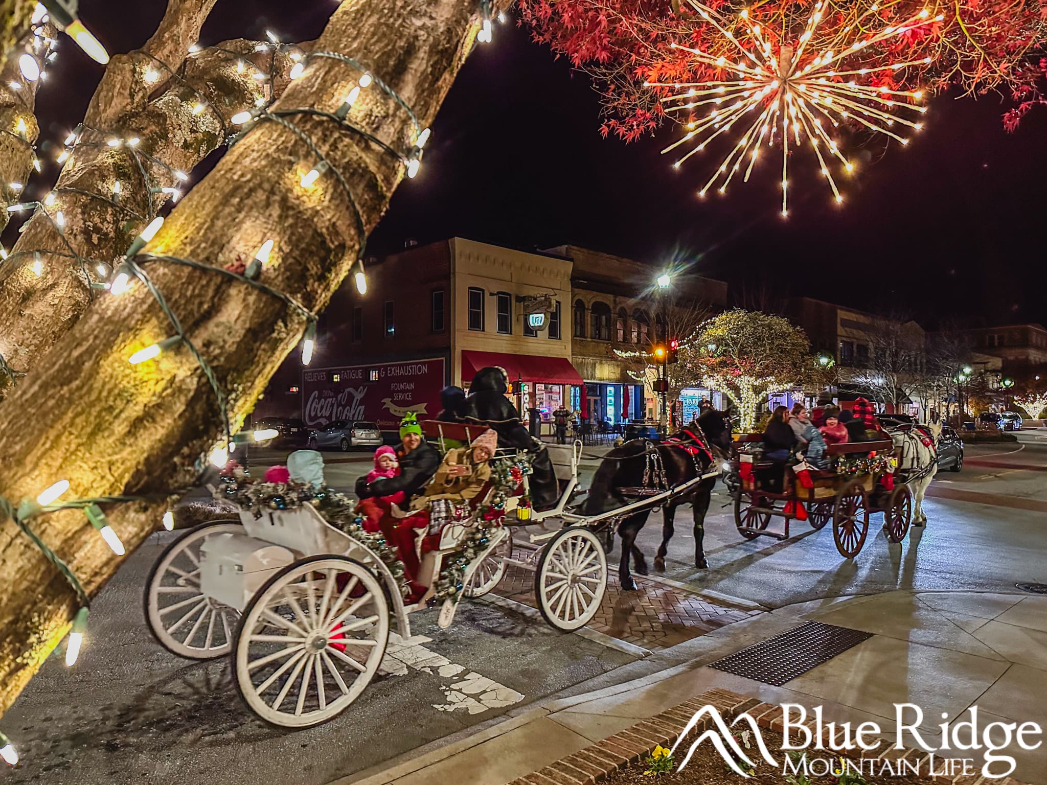 Holiday Carriage Rides in Hendersonville NC Holiday Carriage Rides in Hendersonville NC