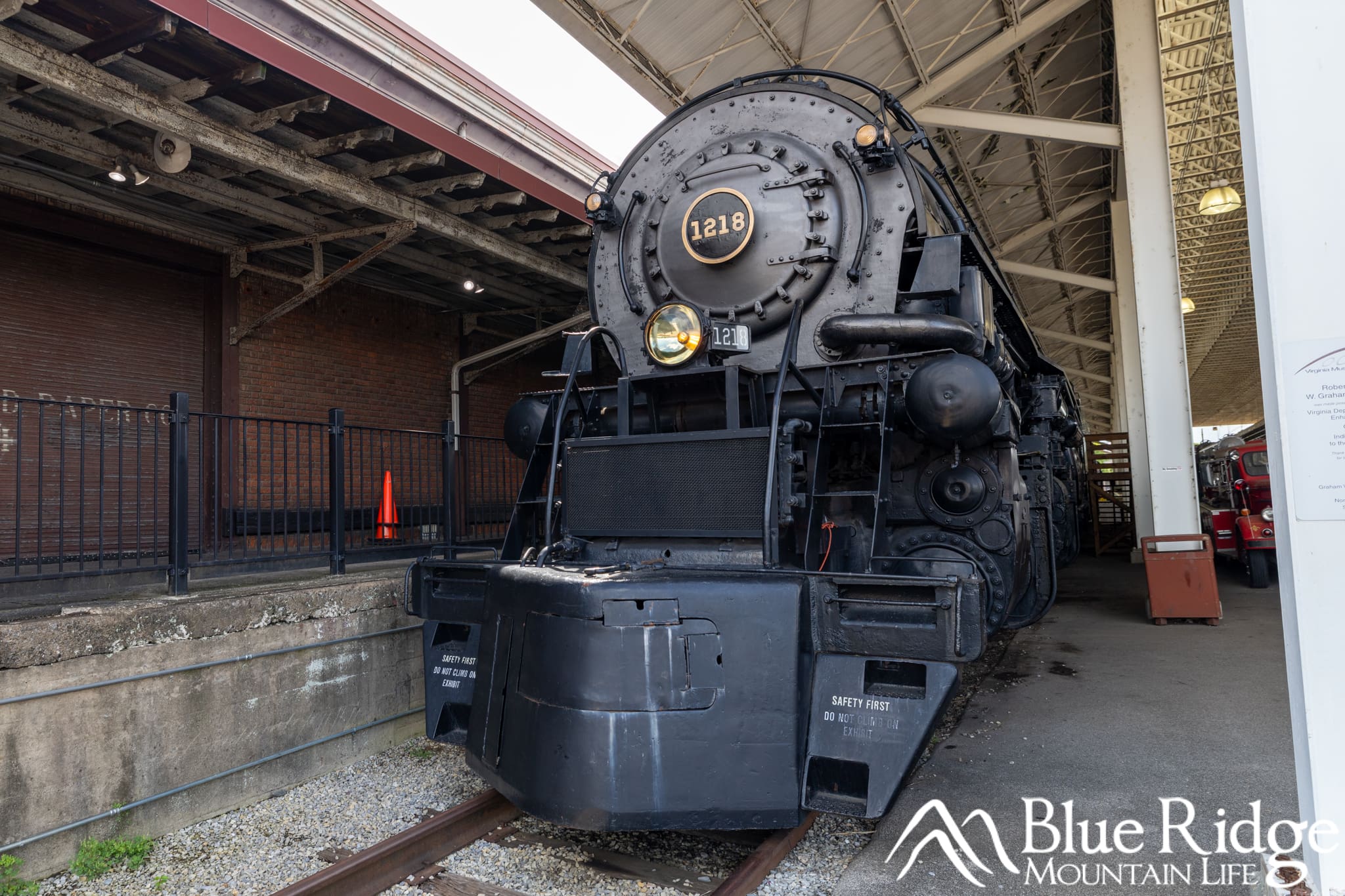N&W 1218 at the Roanoke Museum of Transportation N&W 1218 at the Roanoke Museum of Transportation