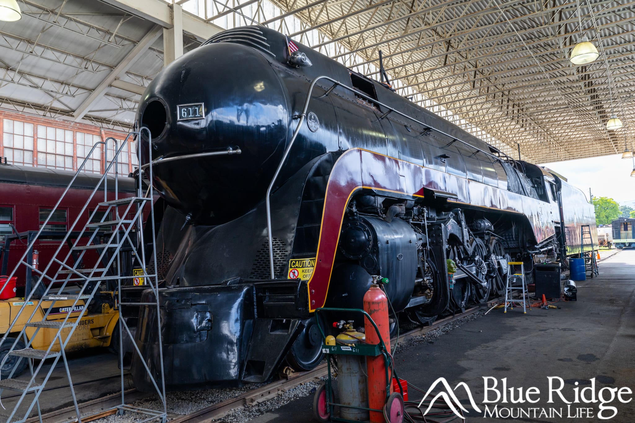 J-Class 611 at the Roanoke Museum of Transportation J-Class 611 at the Roanoke Museum of Transportation