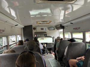 Bus Ride along the James River