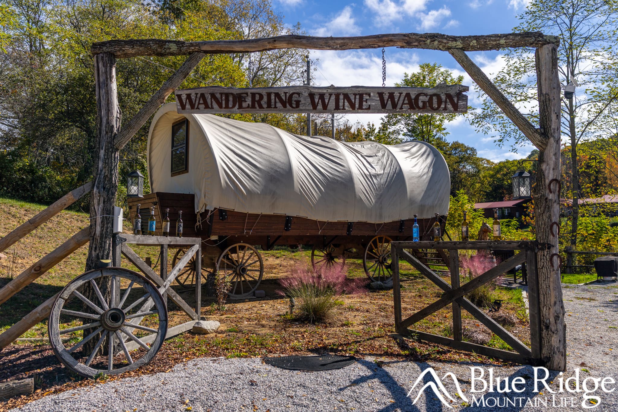 Covered Wagon at Banner Elk Glamping